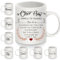 Bommex Rappelle-toi toujours que tu es plus courageux Mugs pour Amis Cadeau d'inspiration Tasse à café pour Cher Ami Cadeau d'anniversaire Cadeau de Noël (ami)