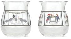 Holmegaard Christmas Teelichthalter, Glas, klar, 7,5cm