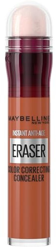 Maybelline Concealer Instant Anti Age Eraser Eye, Dark Circles and Blemish, Ultra Blendable Formula, Dermatologist, Dermatologist Tested & Suitable for Sensitive Skin, 159, Orange