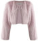 Amazhiyu Manteau en fourrure pour femme - Veste courte en fourrure synthétique - Manteau en fourrure synthétique - Manteau polaire à manches longues - Manteau d'hiver - Col ouvert, Rose, S