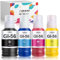 hehua GI-56 GI56 Encre Compatible Remplacement Cartouche Canon GI-56 GI56 Multipack pour Canon MAXIFY GX7050 GX6050 GX5050 GX4050 GX3050 (Noir/Cyan/Magenta/Jaune, 4 Pack)