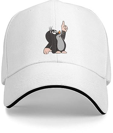 Klassische Maulwurf Zeigen Baseballmütze Frauen Männer Atmungsaktiv Cartoon Krtek Little Maulwurf Papa Hut Im Freien