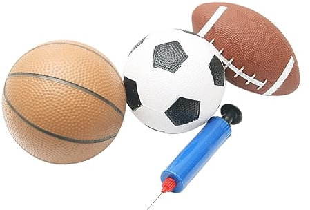 HEMOTON 1 Spielzeugball Wiederaufladbares Katzenspielzeug Auto Düse Rugby- Hängender Korb Interaktives Katzenspielzeug Aufblasbares Schüssel PVC
