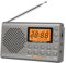 Generic Radio AM/FM portable à ondes courtes radio à piles pour la maison et l'extérieur (Gris JP)