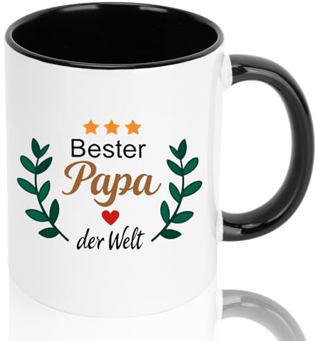 Papa Geschenk Vatertag Tasse Beste Geschenk für Papa Geschenke Geburtstag für Vater Geburtstagsgeschenk von Tochter Sohn Vatertagsgeschenk Papatag Herrentag Weihnachten Valentinstag Adventskalender
