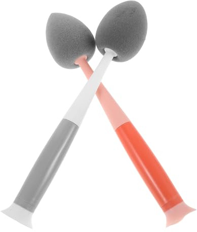 SEWOART 2pcs Cleaning Brush Sponge Bottle Brush Sponge Cup Cleaner for Cups Wine Glasses Water Vacuum Flasks