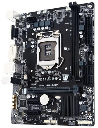 Placa Madre Fit For Gigabyte GA-H110M-DS2V Placa Base H110M-DS2V Zócalo LGA 1151 DDR4 USB3.0 SATA3 PCI-E3