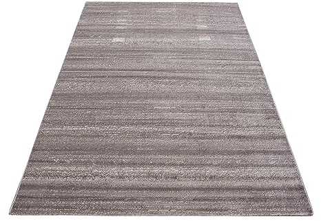 KADIMA DESIGN Kurzflorteppich Einfarbig Uni Pflegeleicht Waschbar Strapazierfähig Beige 80x150 cm Wohnzimmer Schlafzimmer Fußbodenheizung geeignet Schadstoffgeprüft Gekettelt Oeko-TEX | INN