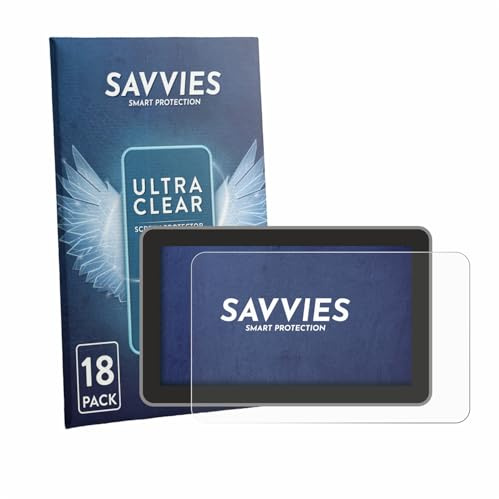 Savvies 18 Stück Schutzfolie für Bambu Lab H2C Displayschutz-Folie Ultra-Transparent
