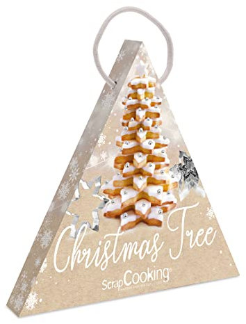 ScrapCooking Kids 3953 Kit Albero di Natale Acciaio Inox