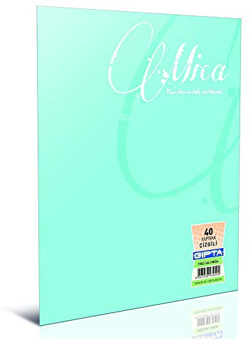 Gipta Mica Stitch PP Cover Liniert Heft A4 80 H