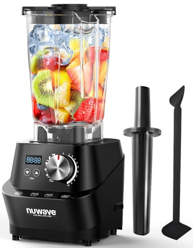 Nuwave Infinity Moxie 64oz Blender - Professional Grade, Self-Cleaning, BPA-Free