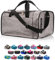 meteor Borsa per Palestra per la Piscina - Borsone da Viaggio - Una borsa sportiva spaziosa e comoda e per weekend, campeggio, ogni viaggio - con tracolla (20L) e (40L) (Grigio/nero, 40L)