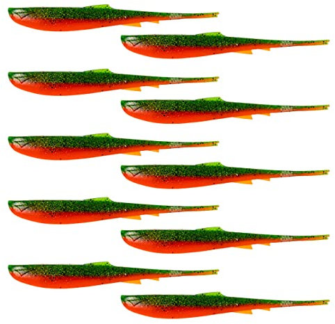 ZECK Vertikalköder & Dropshot Angelköder - Wilson 7,6cm | Green Fire