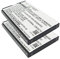 subtel, Batteria per Router e Hotspot mobili Compatibile con ZTE Li3723T42P3h704572, MF90, Plus, MF91 (3.7V, 2000mAh) 2 Pezzi