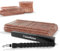 Heimfleiss® Drillapparat Driller + verkupfertem Rödeldraht 1,0 x 100-160 mm (500 Stk.) - hochwertiges Set aus Drahtbinder Rödelzange & Bindedraht Sackverschluss - Drahtverschluss Ösendraht Drill Draht