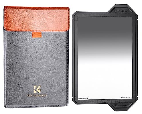 K&F Concept Nano X-PRO Verlaufsfilter Soft GND8 Rechteckfilter mit 28 Nano-Beschichtung Filterschutzrahmen