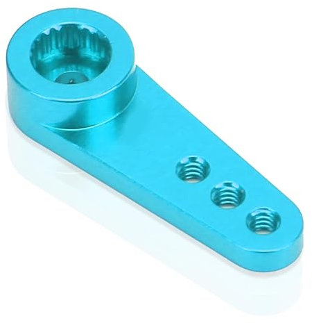 Agatige 21T Servo Horn Arm, 23x8mm/0,9x0,3 Zoll 21T Servo Horn Steering Arm Server Rocker Aluminiumlegierung Servo Horn Arm RC Servo Arm Ersatz für MD922 MD933 und andere Servos