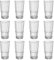 12x Clair 395ml Oxford Bar Empilable Verres High-ball - Haut Verre Eau Gin Jus Cocktail Verrerie à Boire Ensemble de Gobelets - par Bormioli Rocco