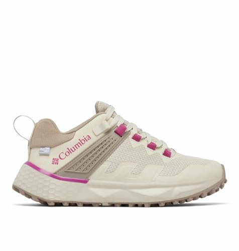 Columbia Facet 75 Outdry, Scarpe da Trekking Basse Donna, Dark Stone/Dark Fuchsia, 41 EU