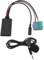 VGOL Adaptador AUX Bluetooth con micrófono compatible con Renault Clio/Espace/Kangoo/Laguna/Megane Bluetooth 5.0, cable AUX de 6 pines, adaptador de 8 pines