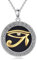 ONEFINITY Auge des Horus Kette 925 Sterling Silber Eye of Horus Anhänger Ägyptische Kette ägyptischer Schmuck Geschenke für Damen
