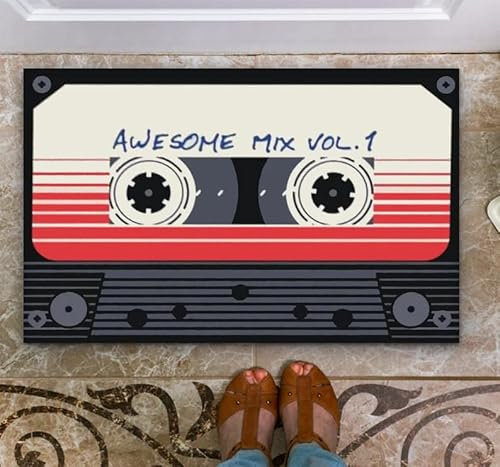 Bodenmatte Awesome Mix Vol.1 Kassette Eingangsbereich Teppiche Heimdekoration 24x36