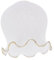 Mikikit Lustre Verre Soufflé Forme De Fleur Abat-jour Décoratif Pour Plafonnier Et Applique Murale Éclairage Élégant Et Doux Pour Salon Et Chambre
