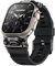 Suitisbest Rugged Straps Compatible with Apple Watch Ultra Strap/Apple Watch Ultra 2 Strap, Silicone Bands with Metall Connector and Clear Bumper for iWatch 49mm