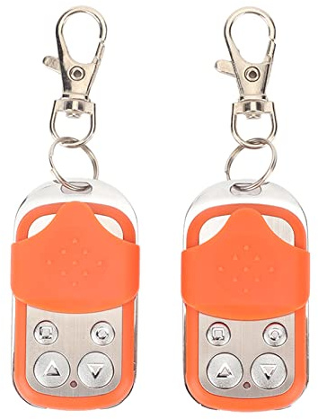 2 pezzi sensibili al telecomando per porta automatica, apricancello elettrico portatile per vialetto scorrevole per porte di pollaio, telecomando per porta automatico, telecomando