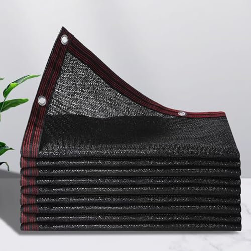 Tissu d'ombrage côtelé durable avec taux élevé de blocage solaire pour jardin et serre (5 x 8 m)