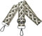 Taschengurte zum Wechseln Schultergurt für Tasche, Verstellbar Taschengurt Breit 3.8cm mit Silber Karabiner Schulterriemen Taschenband Umhängegurt Tragegurt für Handtaschen, Armeegrün, R19