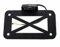 Kacepar Universal Motorcycle Number Plate, Side Mount License Plate Holder Bracket with Light Iron Construction Retro Number Plate Black Mount Tail Tidy Compatible with Harley