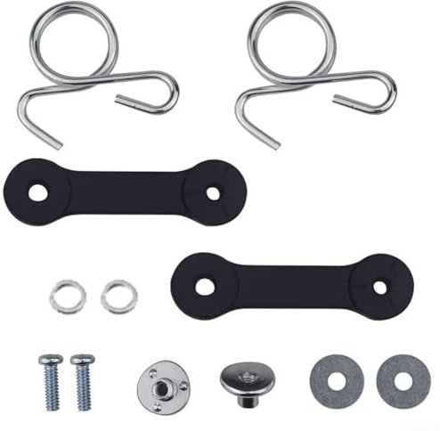 Oniissy 2-Piece Set 532160793 160793 Tractor Bagging Machine Latch Grass Groove,Lawn Mowe 160793 Bagger Grass Chute Latch