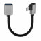 Yewseas USB C auf USB 3.0 Adapter, usb C Kabel Winkel, 90-Grad OTG Adapterkabel für C auf A, Schnell-Datenübertragung, Kompatibel mit Smartphones, Laptops, und Geräten, Elbow