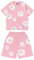Denim Tears Ensemble Short Tee Shirt Homme Ensemble Homme Ete Coton Vetement Mode Grande Taille DéContracté Haut Et Short De SurvêTement Fleurs Sweatshirt Unisexe Confortable Ensembl