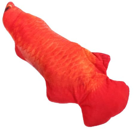 TOYANDONA 1 Stück Elektrisches Fischspielzeug für Katzen Zappelfisch USB Ladbar Interaktives Katzenspielzeug zur Aktivität und Jagdinstinkte Ihrer