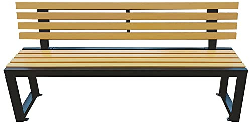 Sedia a sdraio da esterno in legno massello con schienale, impermeabile, resistente al sole, panca doppia da giardino per balcone, cortile, piscina, mobili relax