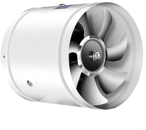 Exhaust Fan 150mm with Energy Saving Performance and Long Lasting Metal Body (Black)