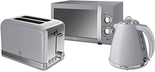 Swan Retro STRP2062GRN Breakfast Set - Grey