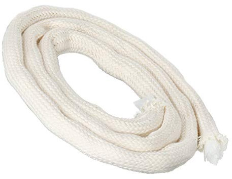 NKlaus 10m Glasfaserdocht rund Ø 12mm für Spirituslampe Öllampe für gereinigtes Lampenöl Paraffinöl Dauerdocht Gartenfackel Petroleumlampe 1267