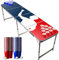 Beer Pong Original Cup® - Bierpong Tisch + 120 Becher + 6 Bälle - Zusammenklappbarer, transportabler Tisch mit kratzfester, wasserdichter Beschichtung - Zugelassen Turniere - Trinkspiel