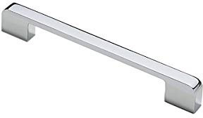 5 PCS Cabinet Handles Furniture Drawer Wardrobe Door Kitchen Cupboard Pull Zinc Alloy Polished Chrome T Bar Handles Pulls Hole Center 160mm