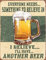 Believe in Beer Party Booze Lager Vintage Retro Man Cave Bar Pub Shed Novelty Gift Aluminium Metal Tin Wall Décor Sign
