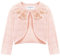 Mud Kingdom Bambina Manica Lunga Bolero Scellare Pizzo Cardigan Corto Rosa 12-18 Mesi, Colore: rosa., 12-18 Mesi