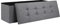 AKA Storage Ottoman, Padded Foldable Bench, Chest with Lid, Holds up to 300 kg, for Bedroom, Hallway, Living Room (Light Grey Linen, 110cm x 38 cm x 38 cm)