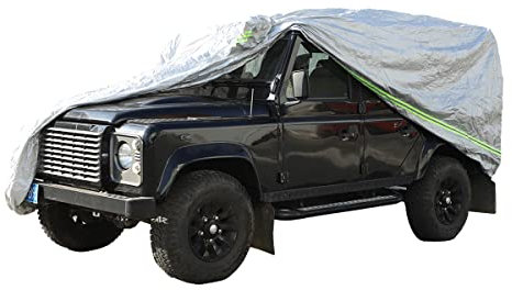 Vollst ndige wasserdichte Autoabdeckung Regenfest Schneeschutz Wetterschutz für LR Defender 2004-2022 (für Defender 2004-2018)