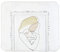 Rotho Babydesign Wickelauflage Breit, Line-Art Eternal Love