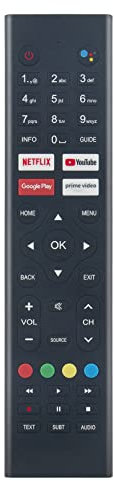 AULCMEET KT1946 Replacement Voice Remote Control Compatible with Cello 4K OLED Smart TV C4320G C5020G C5020G4K ZG0234 ZK4-G0205 C2420G C3220G C4020G C5020G4K/ZK4G0205 C6520RTS4K WALTON