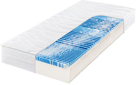 Frankenstolz 7-Zonen-Gelart-Komfortschaumkern-Matratze Königsee KS Härtegrad 2 140x200 cm